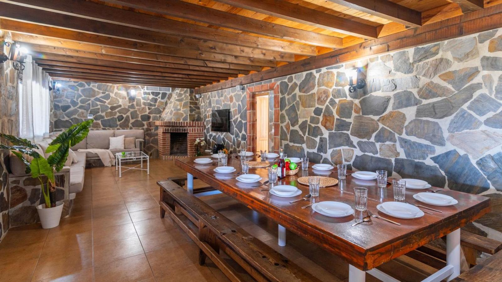 Cabana De Piedra El Borge By Ruralidays Moclinejo Exterior photo