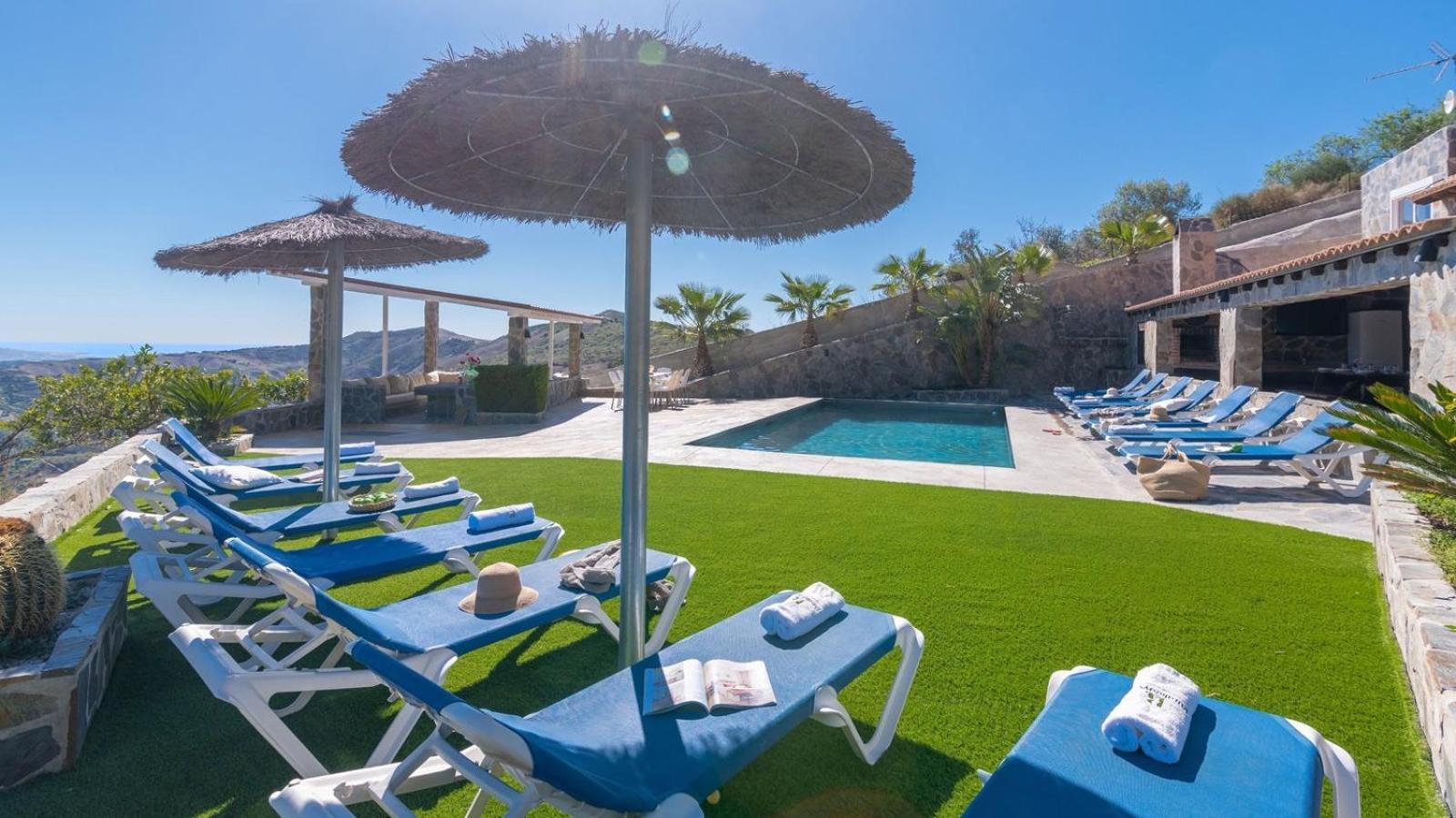 Cabana De Piedra El Borge By Ruralidays Moclinejo Exterior photo