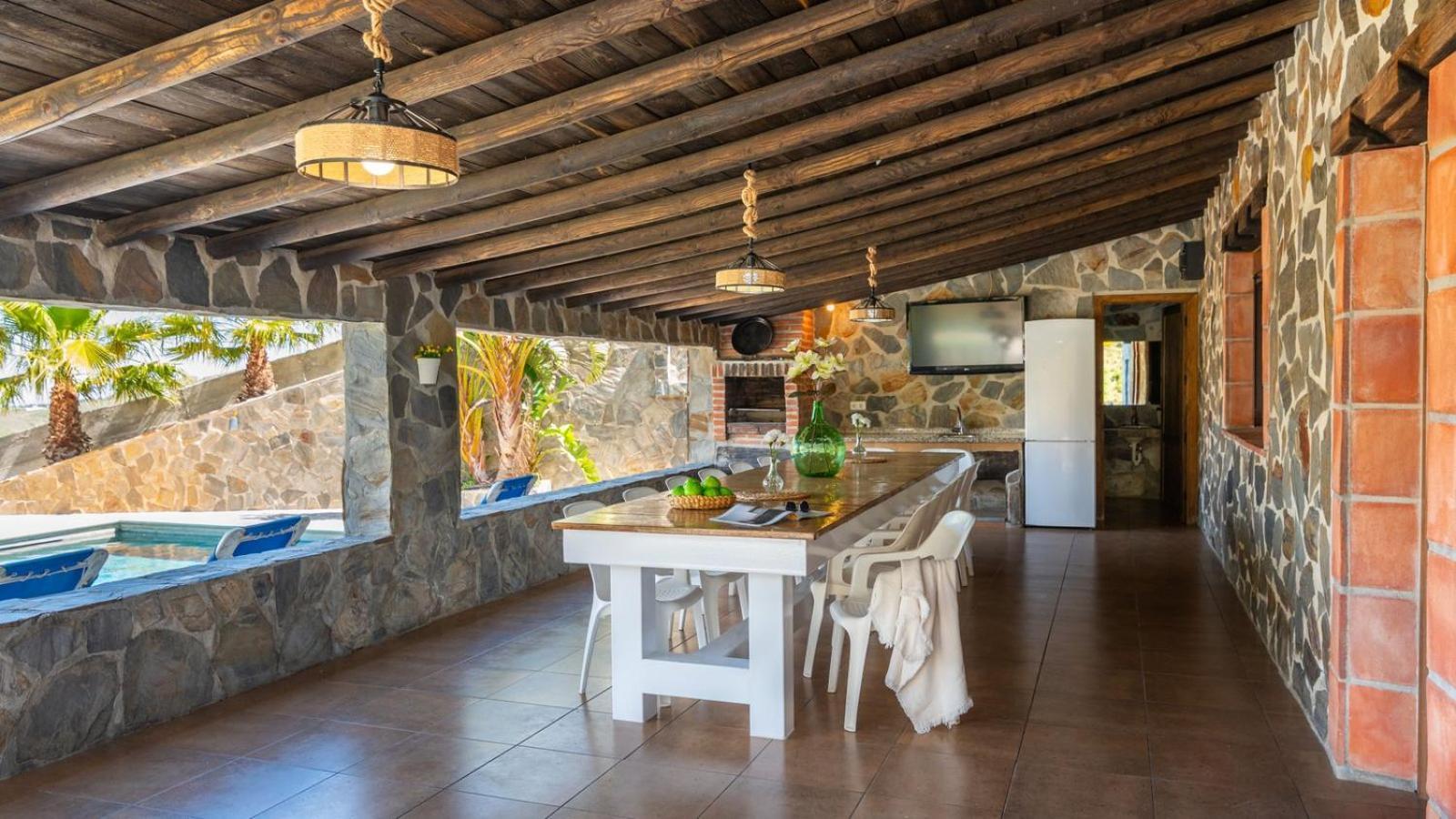 Cabana De Piedra El Borge By Ruralidays Moclinejo Exterior photo