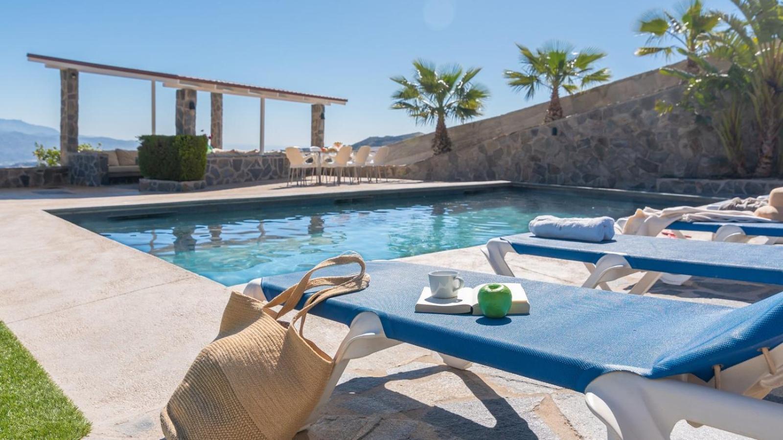 Cabana De Piedra El Borge By Ruralidays Moclinejo Exterior photo