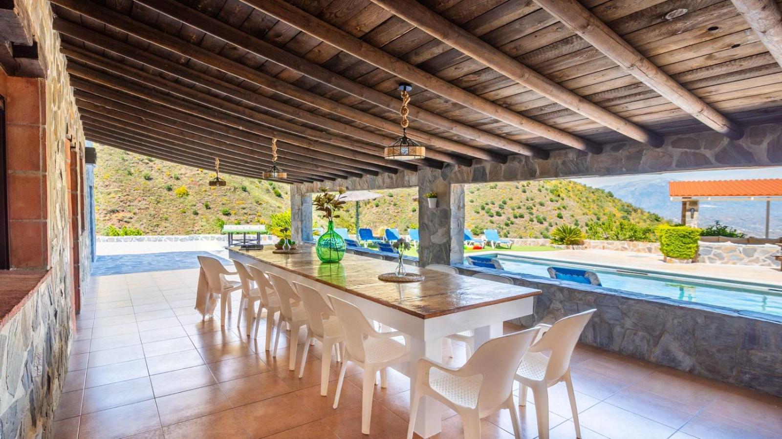 Cabana De Piedra El Borge By Ruralidays Moclinejo Exterior photo