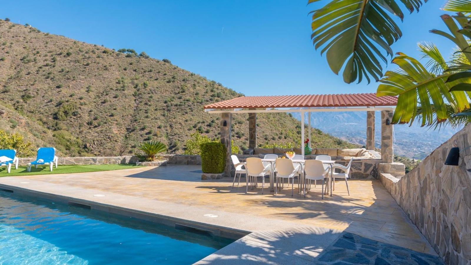 Cabana De Piedra El Borge By Ruralidays Moclinejo Exterior photo